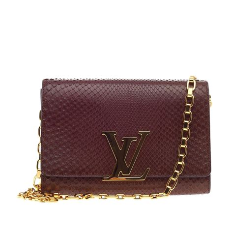 Louis Vuitton Python Chain Louise GM 